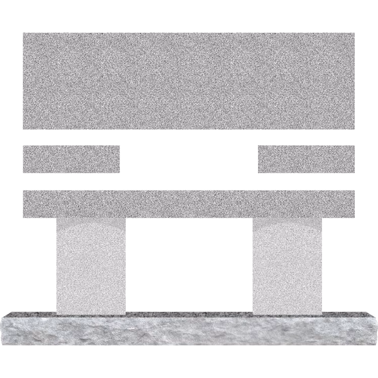 SD-043-2 Blank, 4-6 Base — memorial design