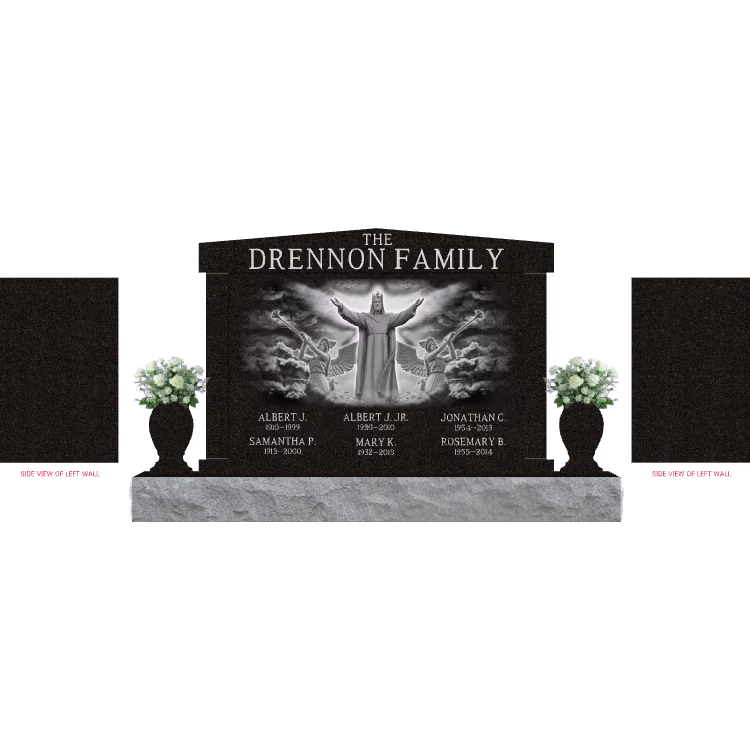 SD-703_India Black — memorial design