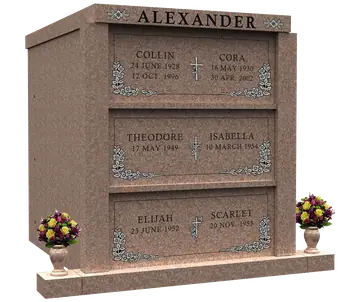 Alexander walk-up mausoleum
