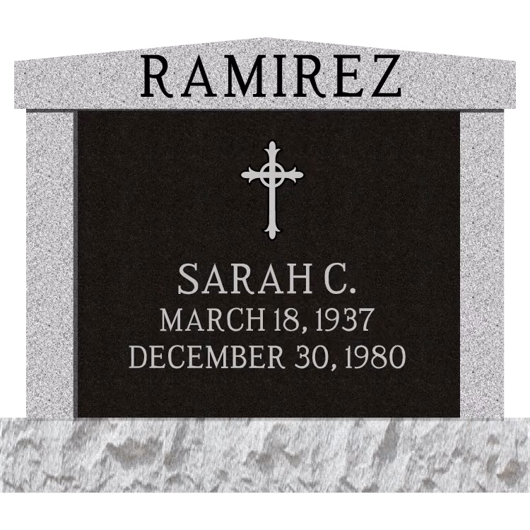 SD-807 Setup A SDP Template 1 — memorial design