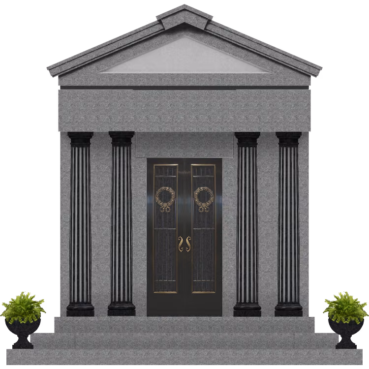 SD-859 w/ Planters Blank — memorial design