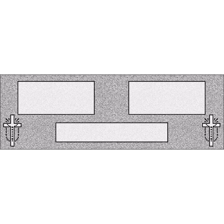 36 X 12 MGC129 — memorial design