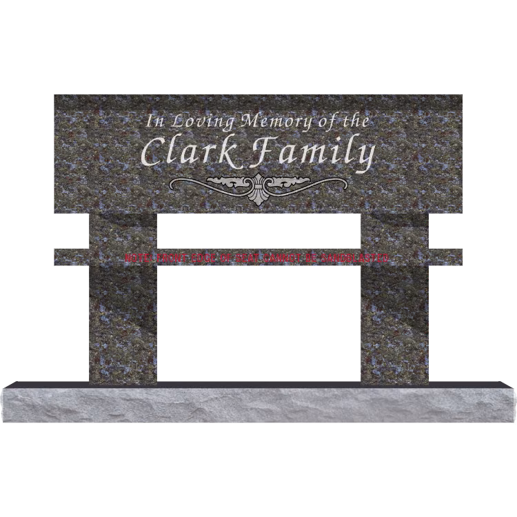 SD-005C Bench Carved 1 5-0 — memorial design
