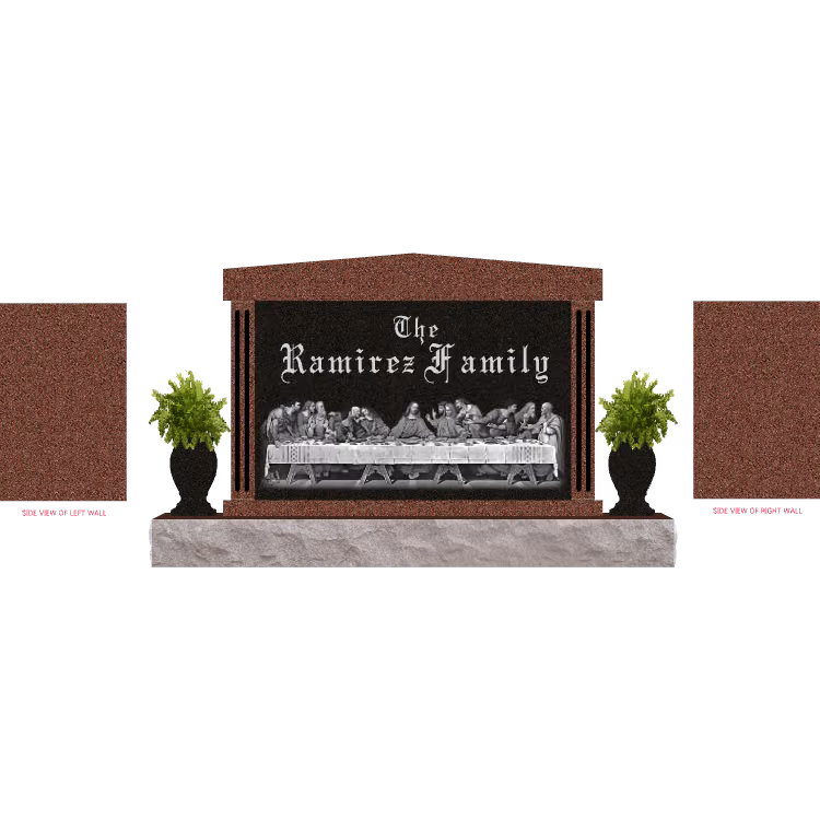 SD-703_India Red — memorial design