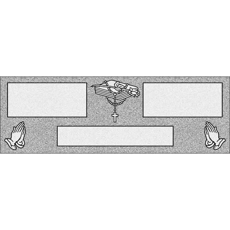 36 X 12 MGC128 — memorial design