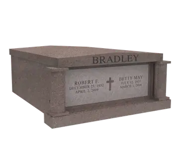 Bradley walk-up mausoleum