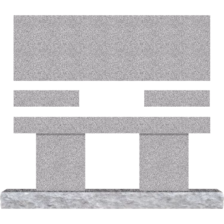 SD-051 Blank, 4-6 Base — memorial design