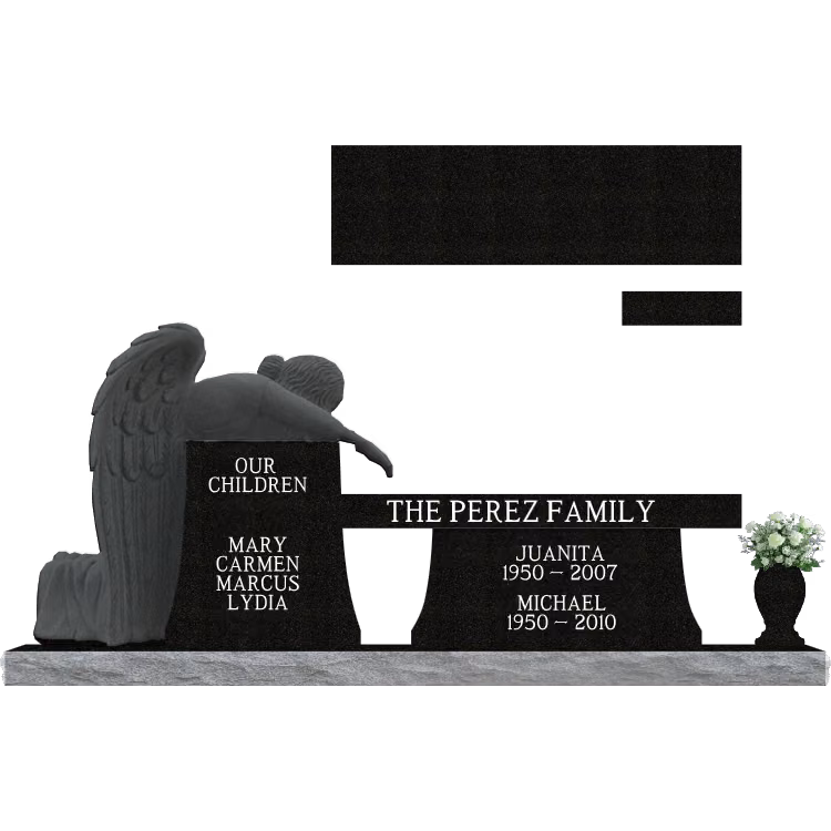 SD-030, 8-0 Base w vase_Template 1 — memorial design