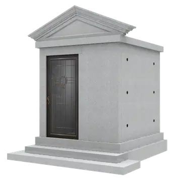 Regal walk-in mausoleum