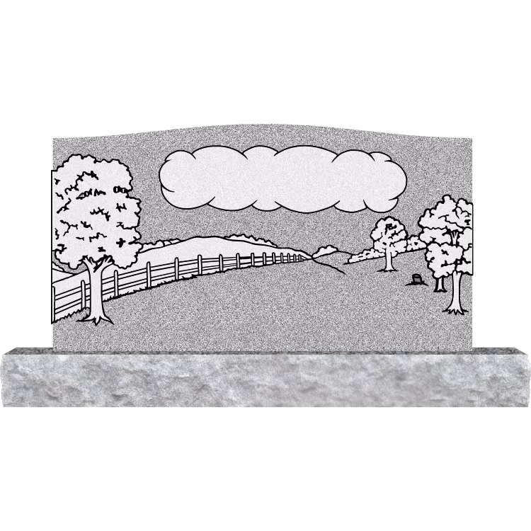 48 X 26 CMS1004 — memorial design