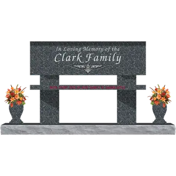SD-005C-V Bench Carved 1 6-0 Base