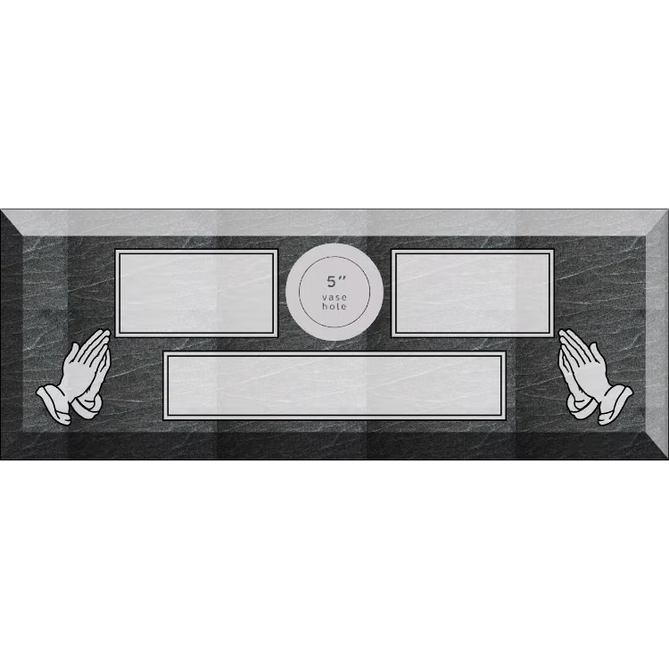BEM 48 X 18 Vase Hole — memorial design