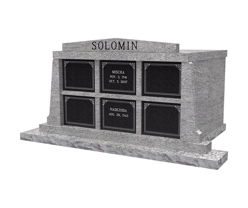 Paramount walk-up mausoleum — memorial design