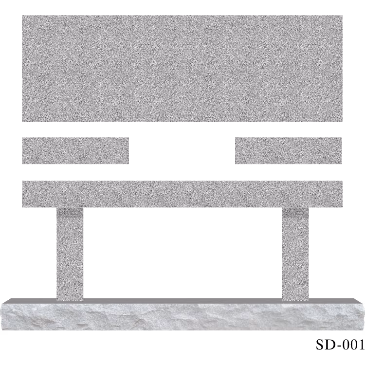 SD-001-2 Blank 4-6 Base — memorial design