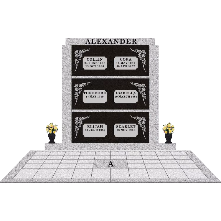 SD-814 Setup C_SDP Template 3 — memorial design