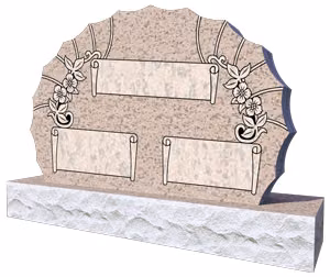 Scalloped Dogwood — memorial design