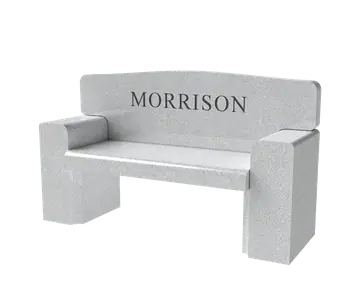 SD-035 Morrison Cremation Bench