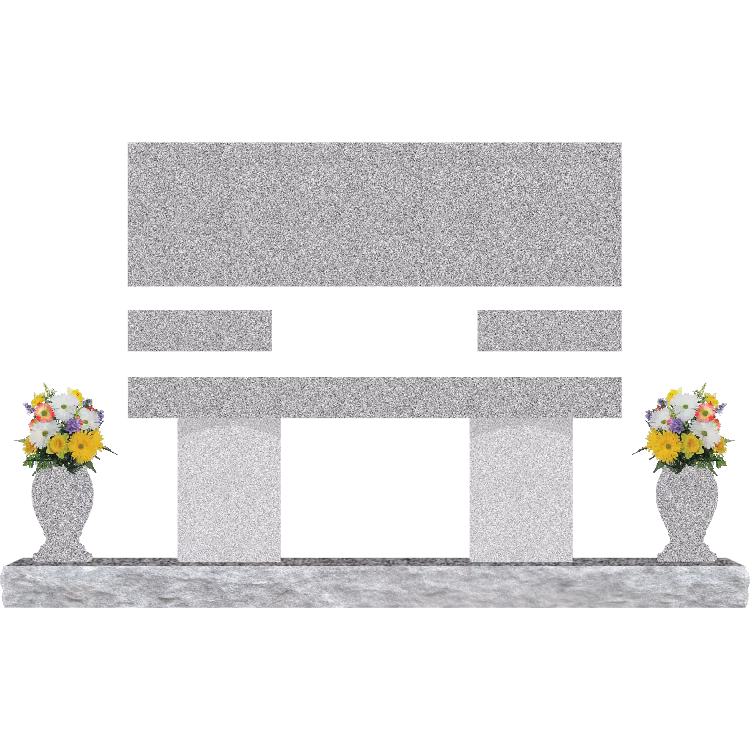 SD-043-2 Blank, 6-0 Base — memorial design