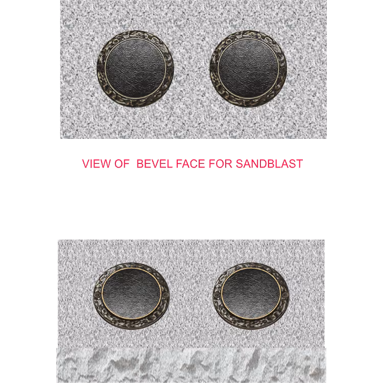 Single Apex Bevel Opt B Blank — memorial design