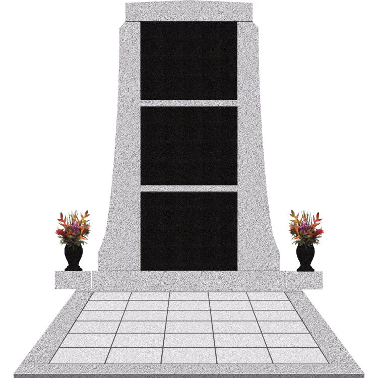 SD-828 Setup C w/Bevel Jambs Blank — memorial design
