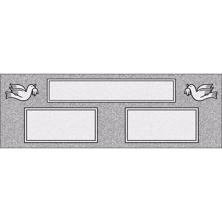 36 X 12 DM29A — memorial design
