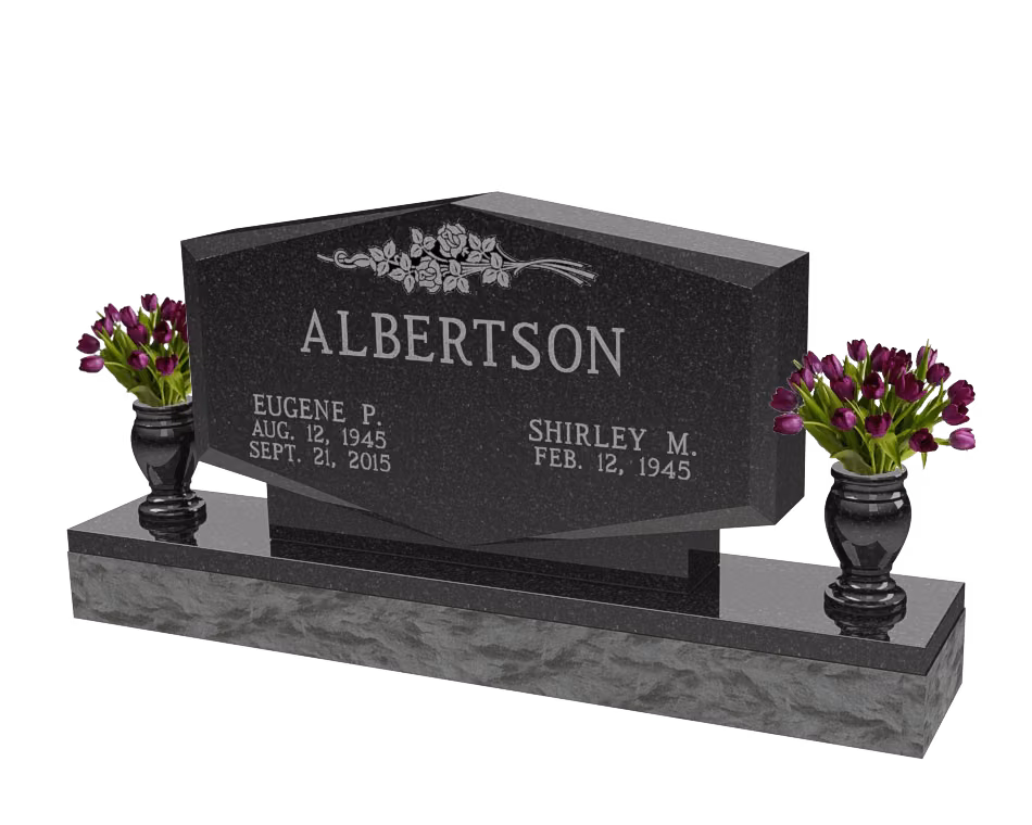 Crest companion upright — memorial design
