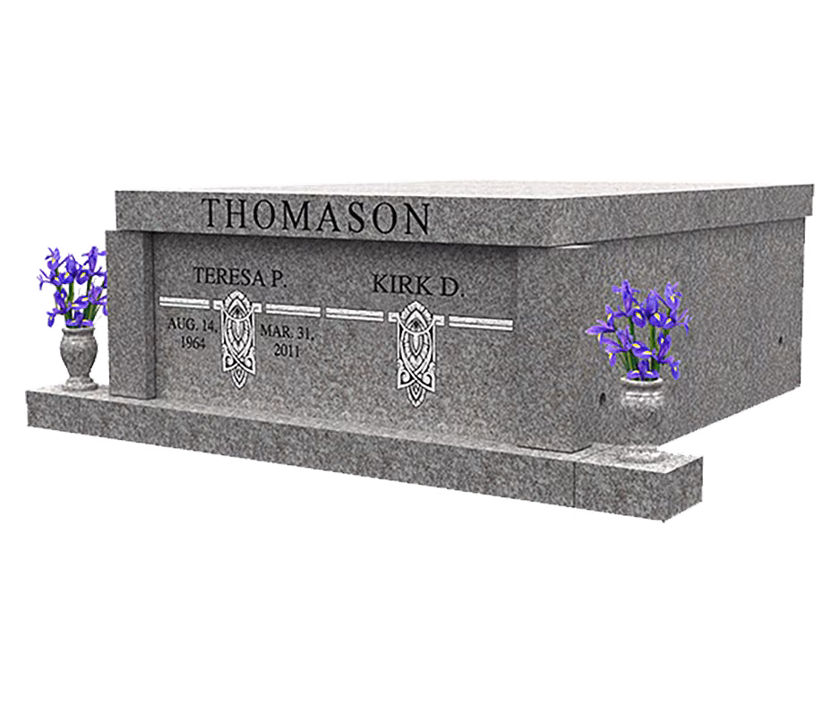 Thomason walk-up mausoleum — memorial design