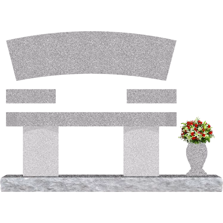 SD-043-1 Blank, 5-2 Base — memorial design