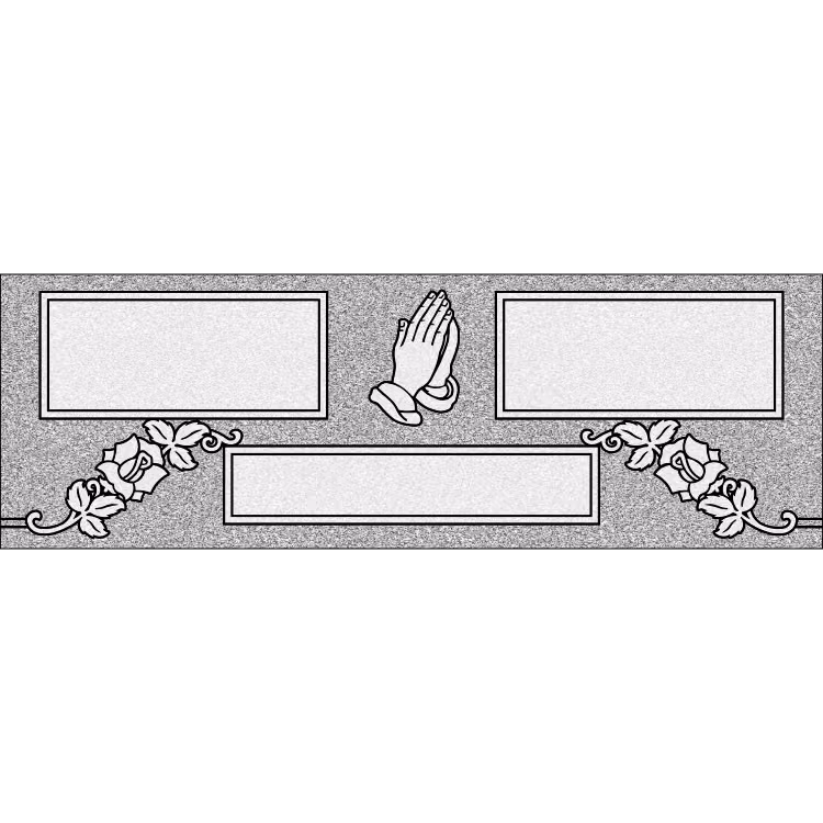 36 X 12 EDM007 — memorial design