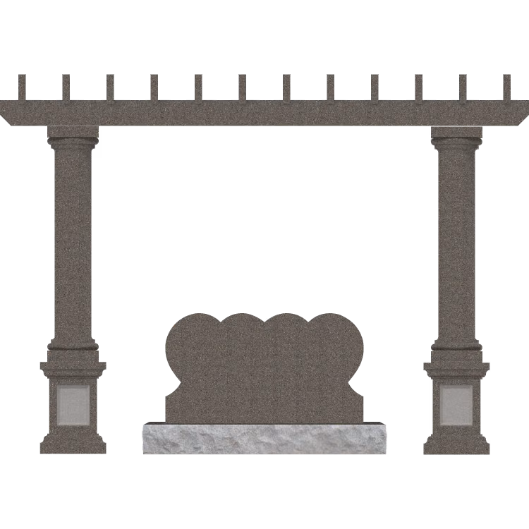 Trellis w SD-200 4-6 Die  Blank — memorial design