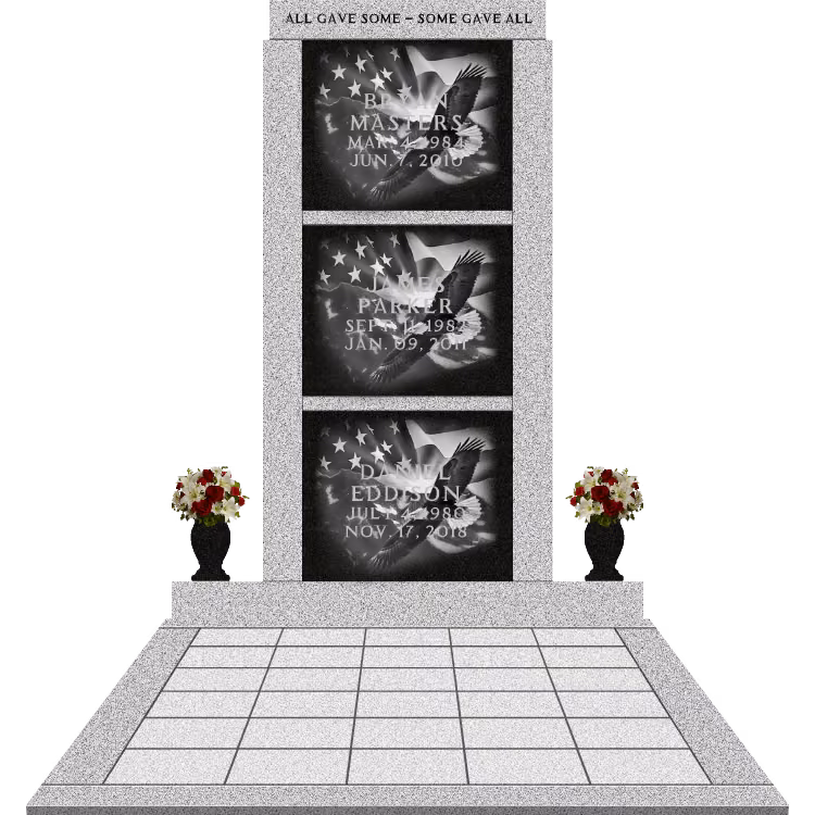 SD-829 Setup C_SDP Template 1 — memorial design