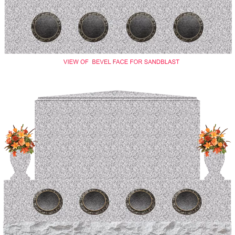 HE2 Apex Bevel Opt A Blank — memorial design