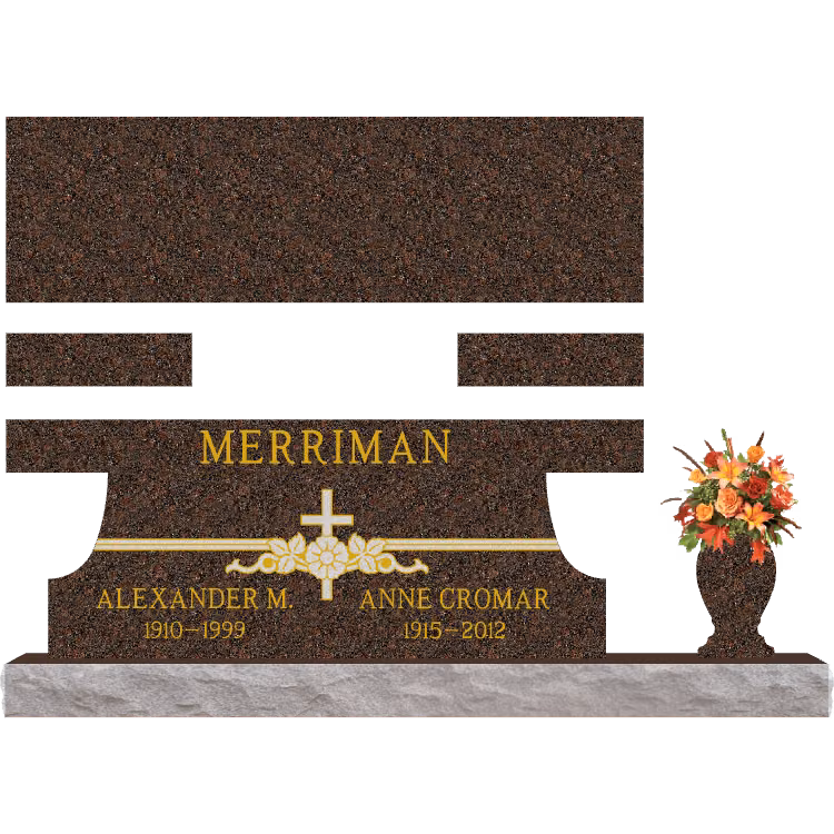 SD-004 Bench 5-2 Base SDP Template 2 — memorial design