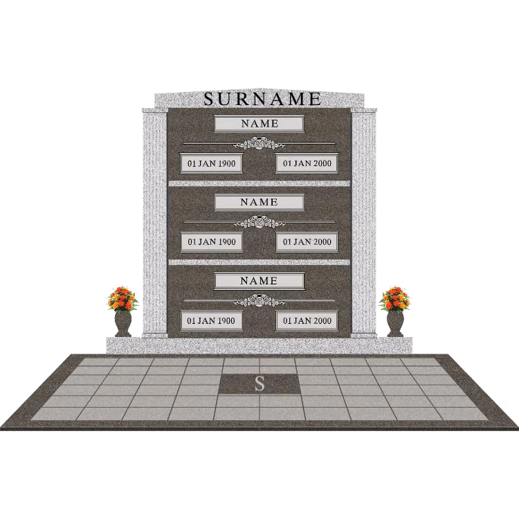 SD-831 Setup C_SDP Template 2 — memorial design