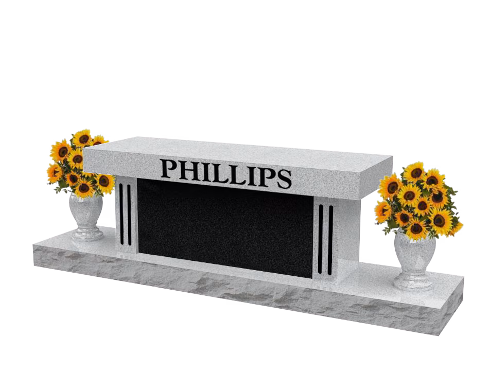 SD-048 contrasting-panel bench — memorial design