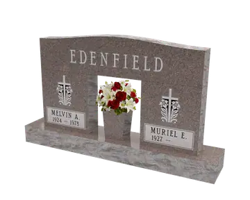Companion memorial with open center
