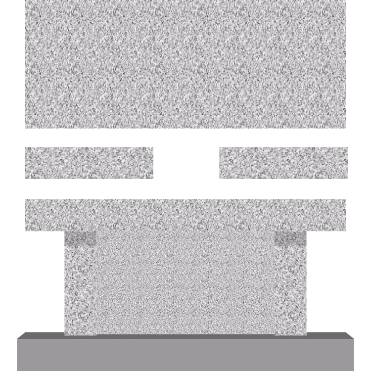 SD-003 Blank, 3-6 Base — memorial design