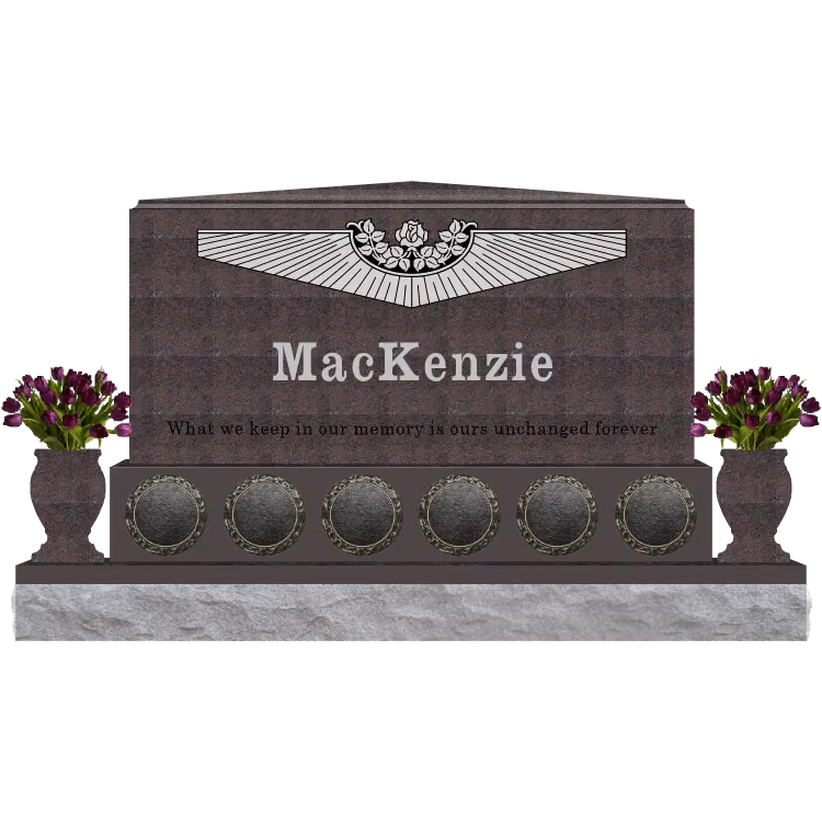 HE4 Apex with Subbase Opt A Template 4 — memorial design