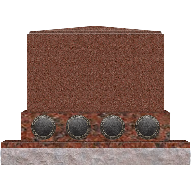 HE2 Apex with Subbase Opt A Blank — memorial design