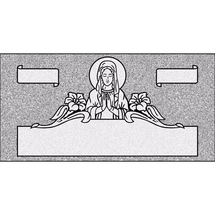 24 X 12 MGC115 — memorial design