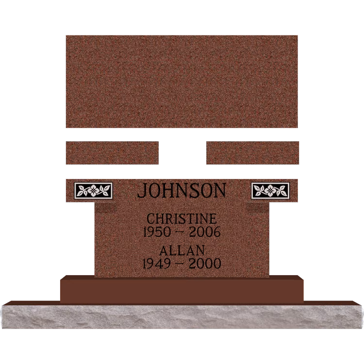 SD-003DBSDP Template 1 — memorial design